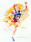 Leroy Neiman Drake Relays painting